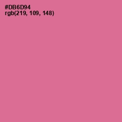 #DB6D94 - Charm Color Image