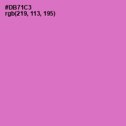 #DB71C3 - Orchid Color Image