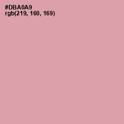 #DBA0A9 - Clam Shell Color Image