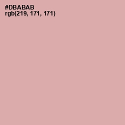 #DBABAB - Clam Shell Color Image