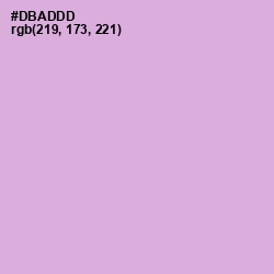 #DBADDD - Thistle Color Image