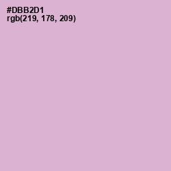 #DBB2D1 - Thistle Color Image