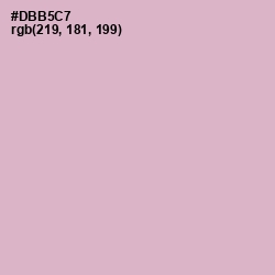 #DBB5C7 - Thistle Color Image