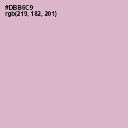 #DBB6C9 - Thistle Color Image