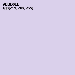 #DBD0EB - Geyser Color Image