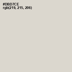 #DBD7CE - Timberwolf Color Image