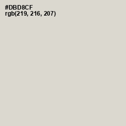 #DBD8CF - Moon Mist Color Image