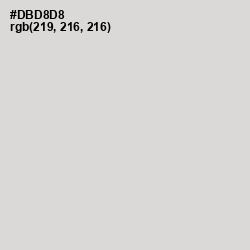 #DBD8D8 - Alto Color Image