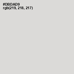 #DBDAD9 - Alto Color Image