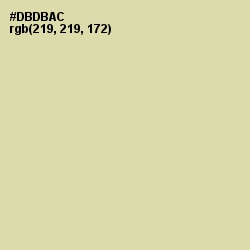 #DBDBAC - Sapling Color Image