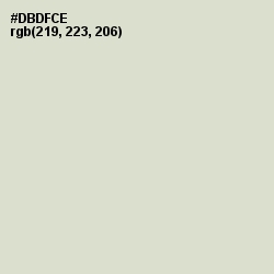 #DBDFCE - Moon Mist Color Image