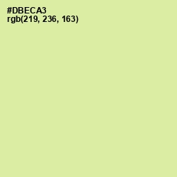 #DBECA3 - Caper Color Image