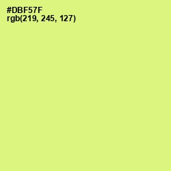 #DBF57F - Sulu Color Image