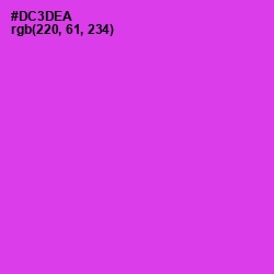 #DC3DEA - Razzle Dazzle Rose Color Image