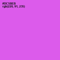 #DC5BEB - Orchid Color Image