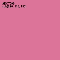 #DC7399 - Charm Color Image