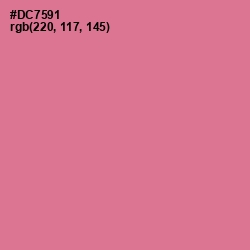 #DC7591 - Charm Color Image