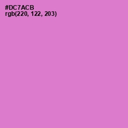 #DC7ACB - Orchid Color Image