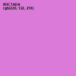 #DC7ADA - Orchid Color Image