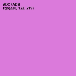 #DC7ADB - Orchid Color Image