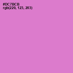 #DC7BCB - Orchid Color Image