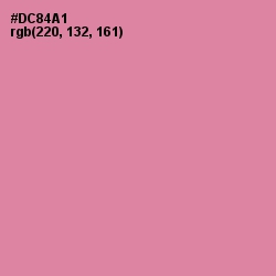 #DC84A1 - Can Can Color Image