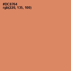 #DC8764 - Copperfield Color Image