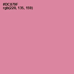 #DC879F - Puce Color Image