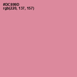 #DC899D - Puce Color Image