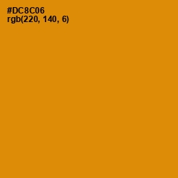 #DC8C06 - Geebung Color Image