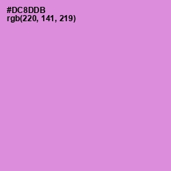 #DC8DDB - Light Orchid Color Image