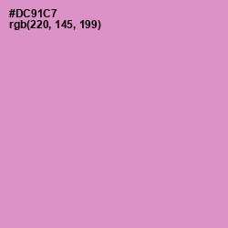 #DC91C7 - Shocking Color Image