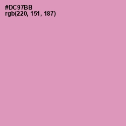 #DC97BB - Careys Pink Color Image