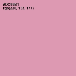 #DC99B1 - Careys Pink Color Image