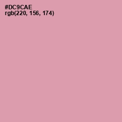 #DC9CAE - Careys Pink Color Image