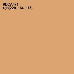 #DCA471 - Apache Color Image