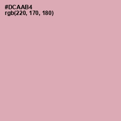 #DCAAB4 - Blossom Color Image