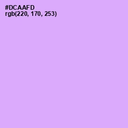 #DCAAFD - Perfume Color Image