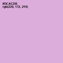 #DCACDB - Thistle Color Image