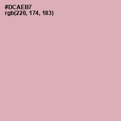 #DCAEB7 - Blossom Color Image