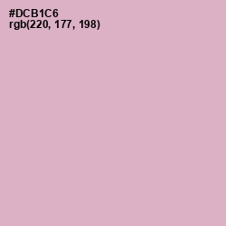 #DCB1C6 - Thistle Color Image