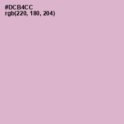 #DCB4CC - Thistle Color Image