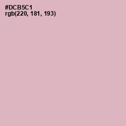 #DCB5C1 - Thistle Color Image