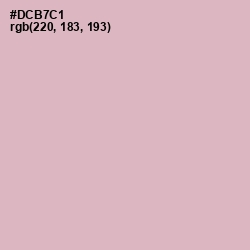 #DCB7C1 - Thistle Color Image