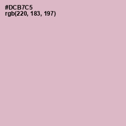 #DCB7C5 - Thistle Color Image