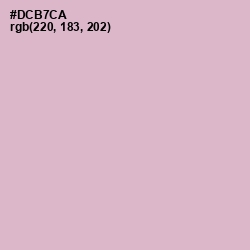 #DCB7CA - Thistle Color Image