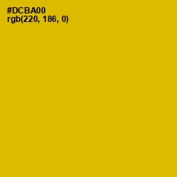 #DCBA00 - Galliano Color Image