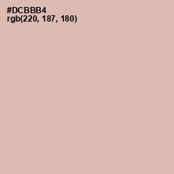 #DCBBB4 - Blossom Color Image