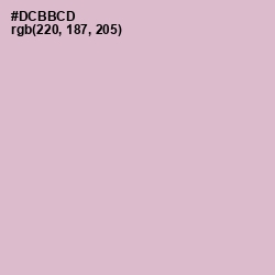 #DCBBCD - Thistle Color Image