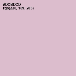 #DCBDCD - Thistle Color Image